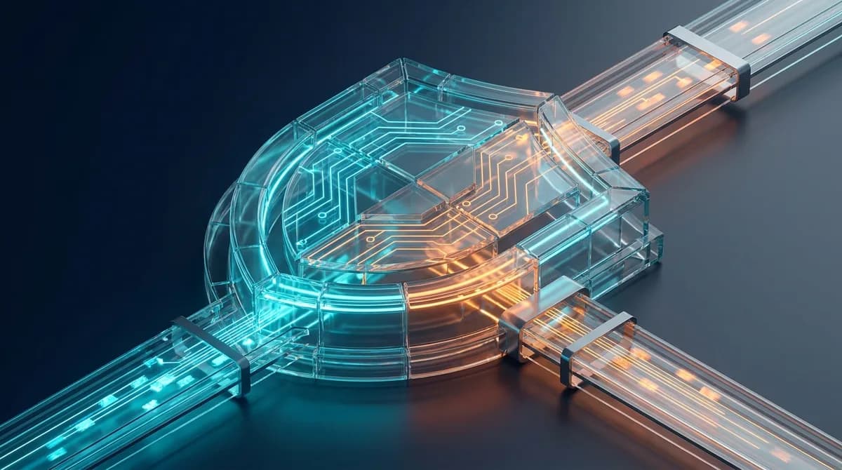 Illustration d'infrastructure sécurisée et souveraine pour les PME et ETI